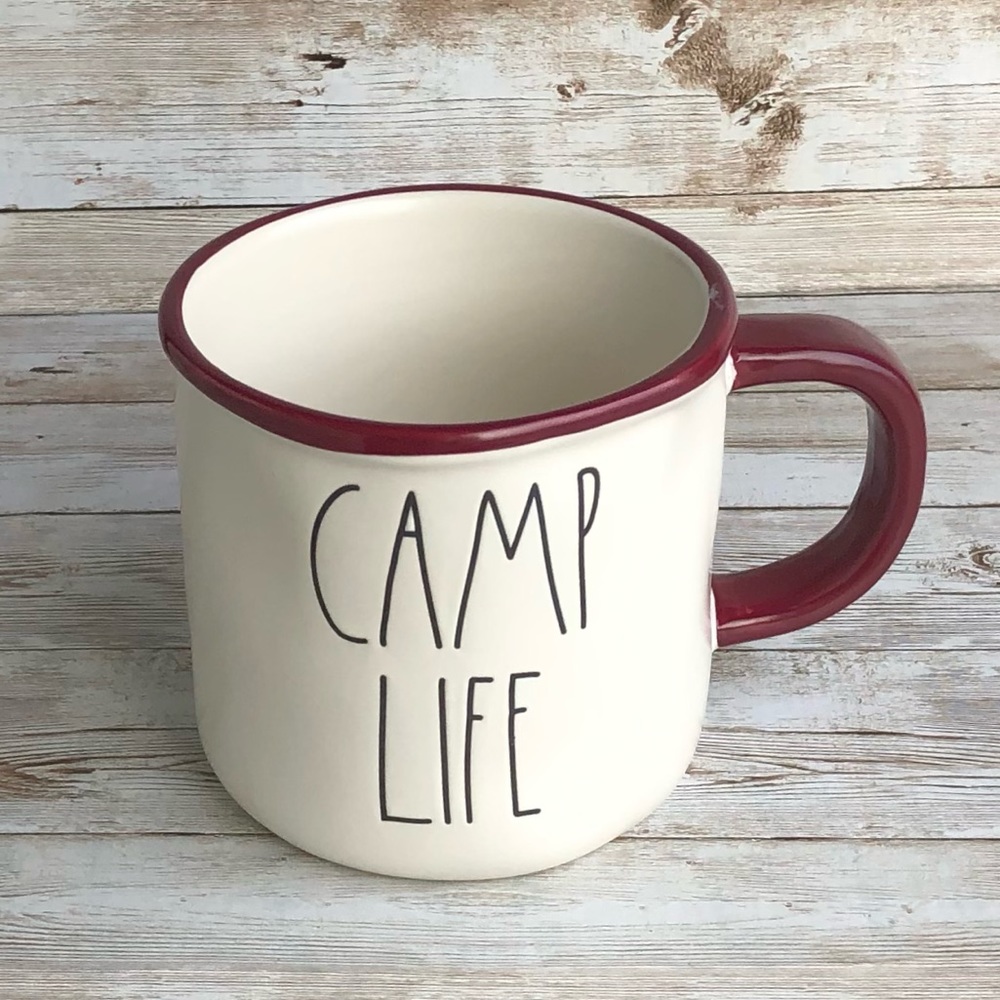 Rae Dunn CAMP LIFE Mug
